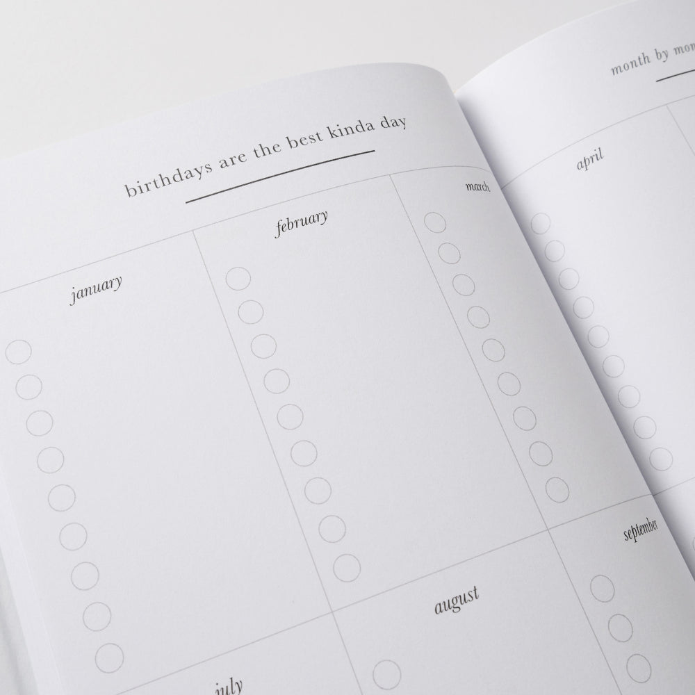 2026 A5 Weekly Diary - In The Moment