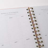 2026 A5 Weekly Spiral Diary - Kit-Tea Cat