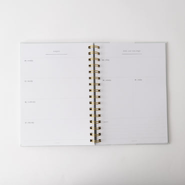 2026 A5 Weekly Spiral Diary - Plumberry Numbers