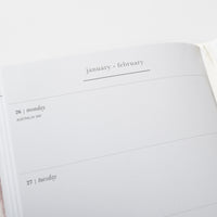 2026 A6 Weekly Diary - Blossoms