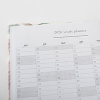 2026 A6 Weekly Diary - Blossoms