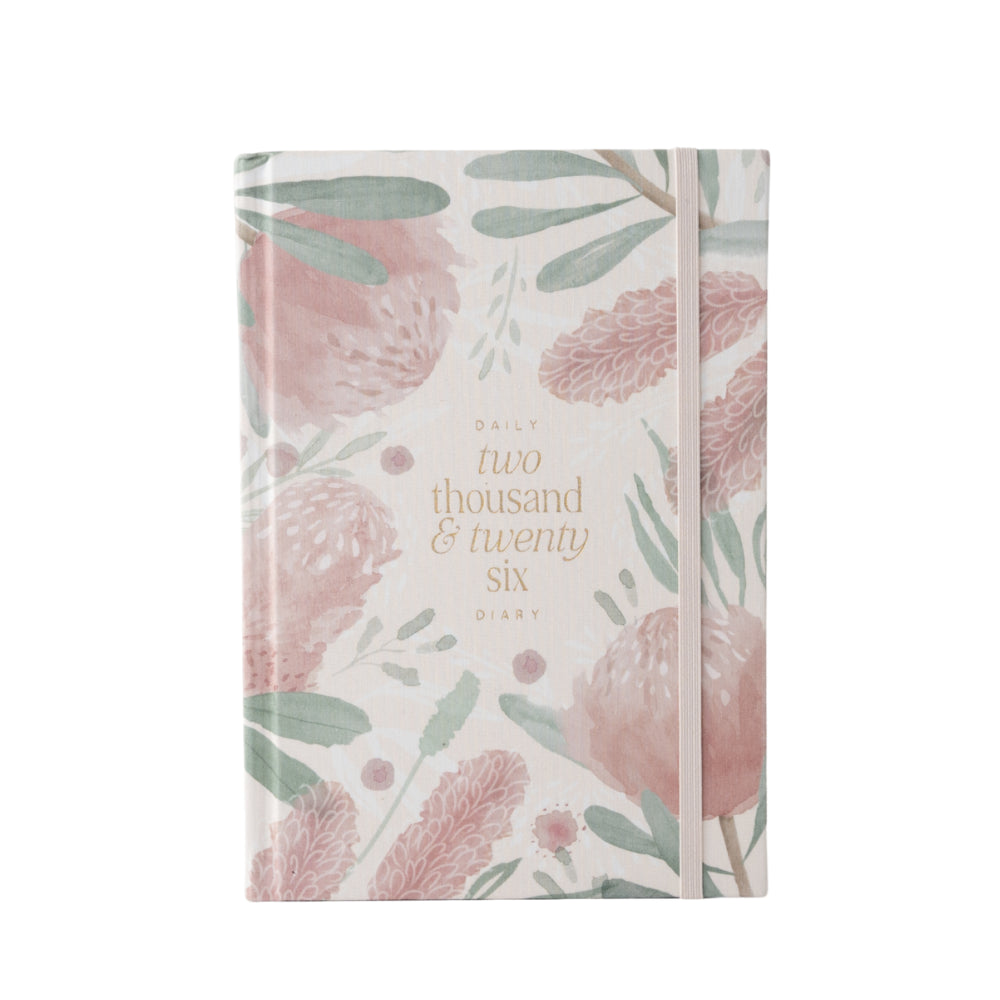 2026 A5 Daily Diary - Blossoms