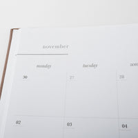 2026 A4 Daily Diary - Latte
