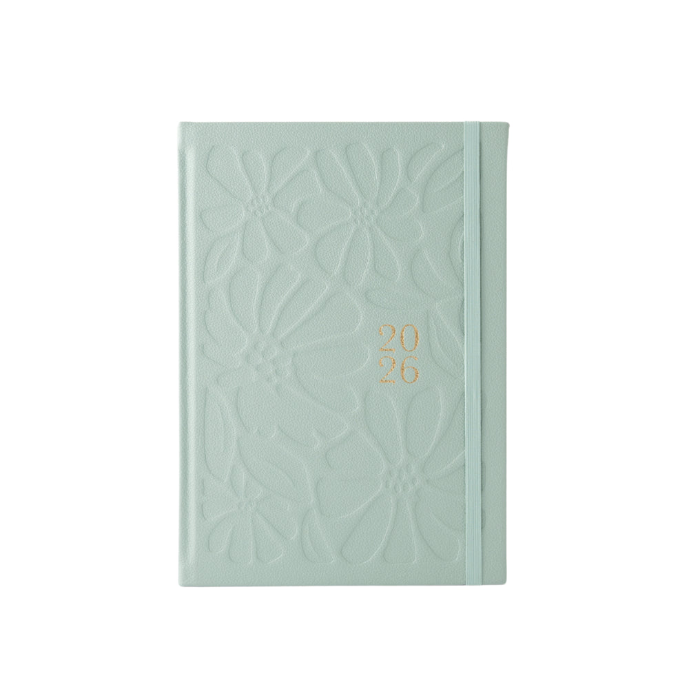 2026 A4 Weekly Diary - Blooms