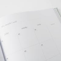 2026 A4 Weekly Diary - Blooms