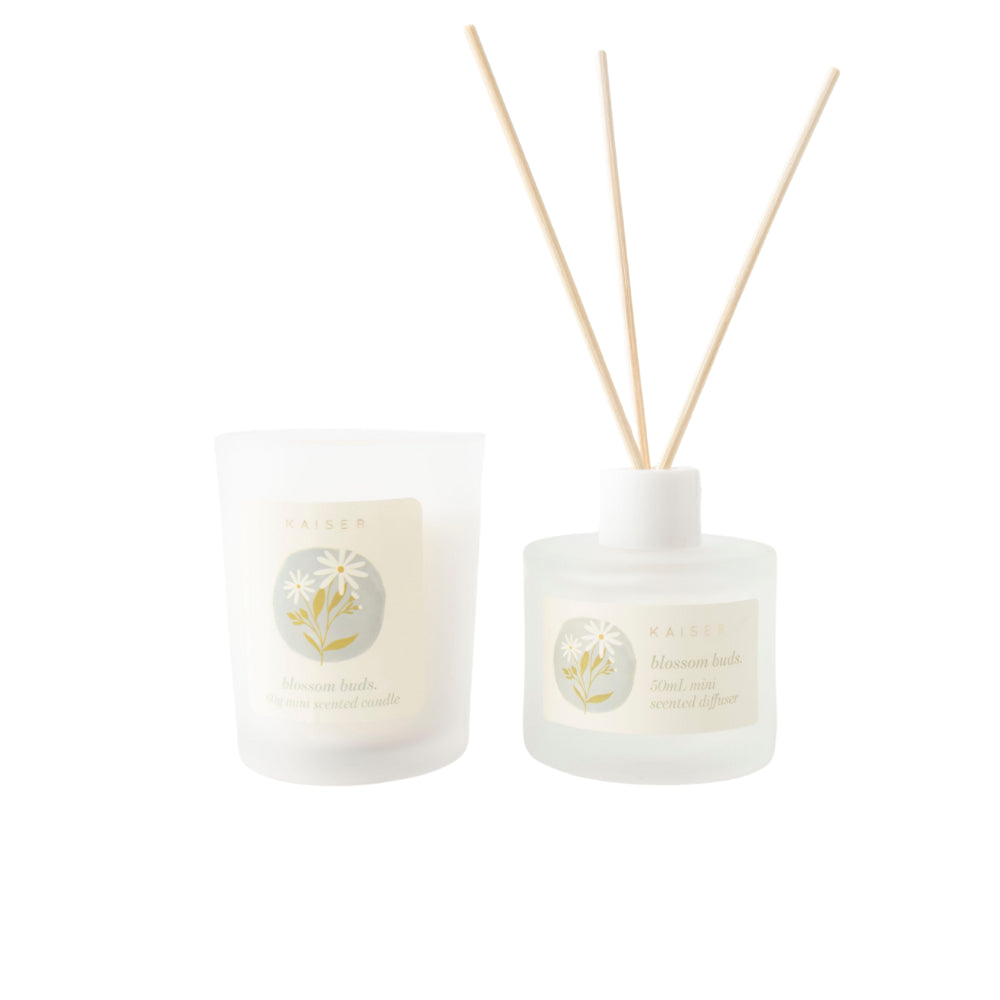 Flower Beauty Candle & Diffuser Set Mini Birth Flower - DAISY