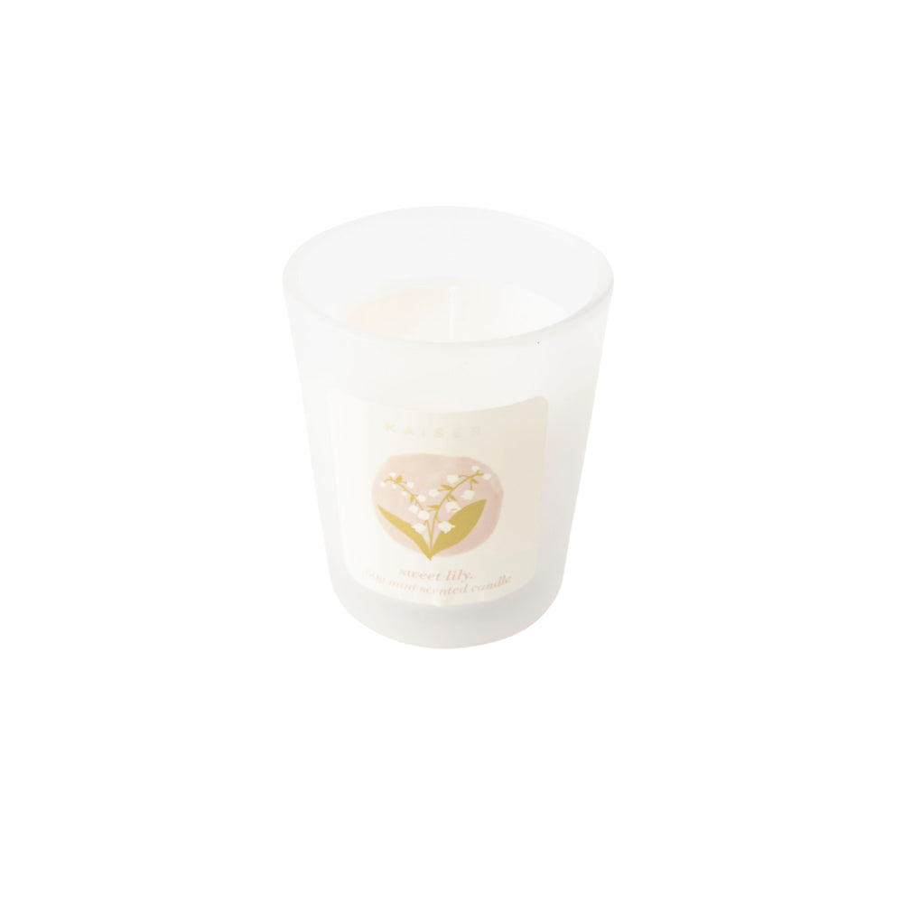 Flower Beauty Candle & Diffuser Set Mini Birth Flower - LILY OF THE VALLEY