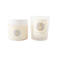 Flower Beauty Candle & Bath Salt Set Mini Birth Flower - GLADIOLUS