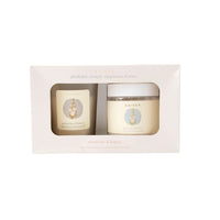 Flower Beauty Candle & Bath Salt Set Mini Birth Flower - GLADIOLUS