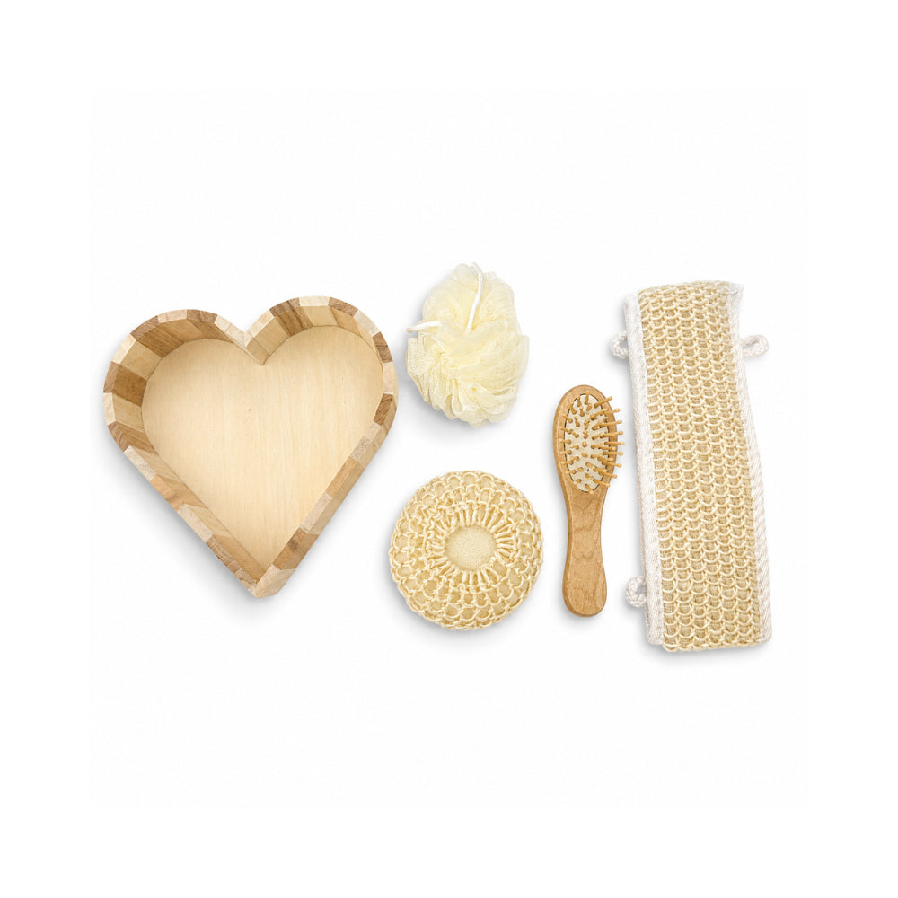 K&Co. Serenity Series Body Care Set 5 Piece - HEART