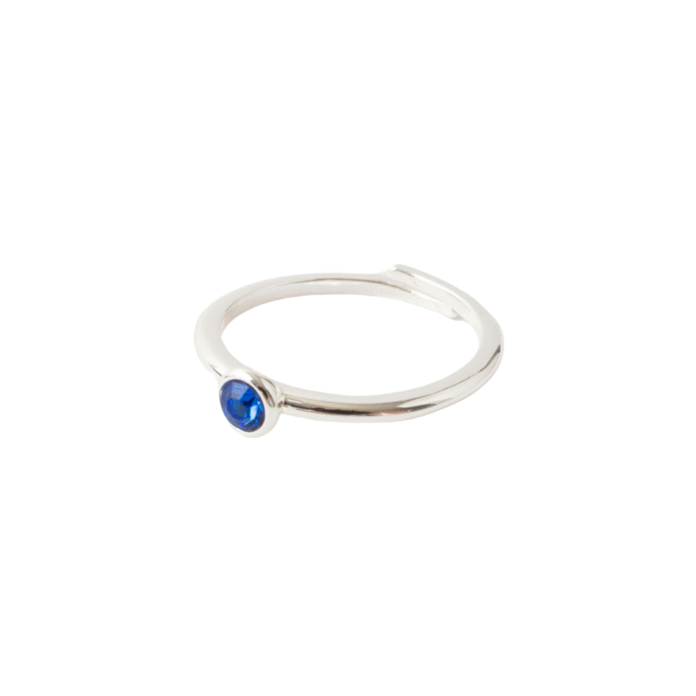 K&CO. Birthstone Adjustable Ring - SEPTEMBER