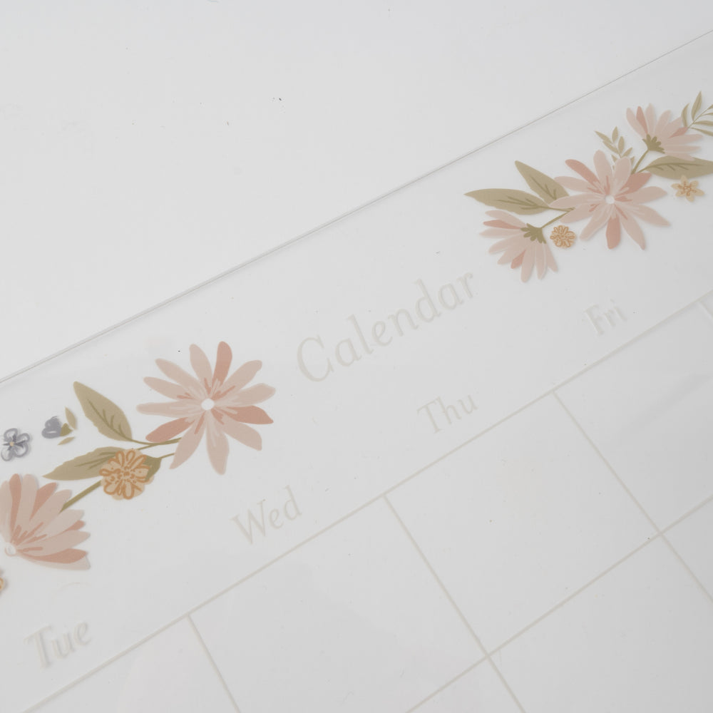 A3 Acrylic Weekly/Family Fridge Calendar