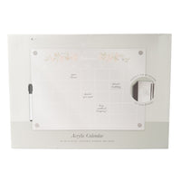 A3 Acrylic Weekly/Family Fridge Calendar