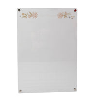 A3 Acrylic Weekly/Family Fridge Meal Planner