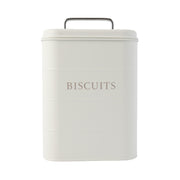 K&Co. Biscuit Storage Tin - BEIGE