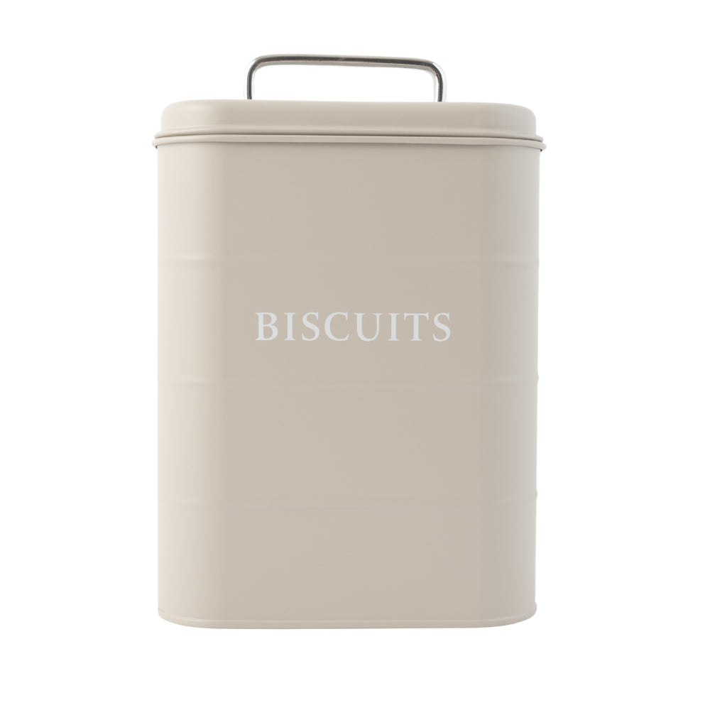 K&Co. Biscuit Storage Tin - TAUPE