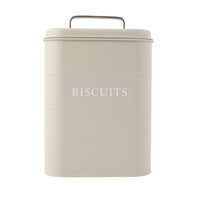 K&Co. Biscuit Storage Tin - TAUPE