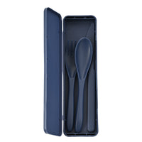 Indigo Series Bamboo Cutlery Set - NAVY