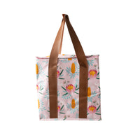 Indigo Series Resuable Cooler Bag - PINK PROTEA