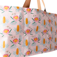 Indigo Series Resuable Shopper Bag - PINK PROTEA