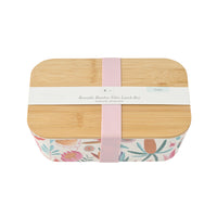 Indigo Series Bamboo Printed Lunch Box - SPRING NATIVE