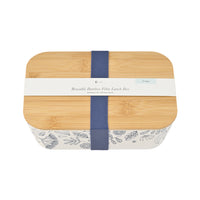 Indigo Series Bamboo Printed Lunch Box - NATIVE SKETCH