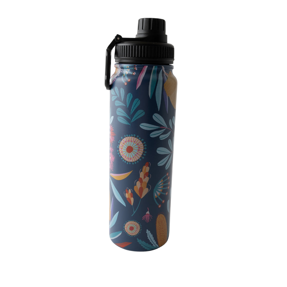 Indigo Series Insulated Drink Bottle 800ml - SPRING NATIVE