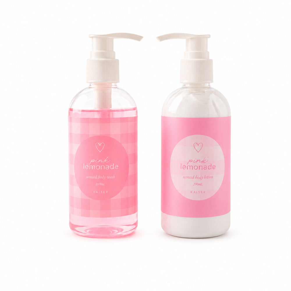 Sweethearts Series Body Wash & Lotion 400ml - PINK LEMONADE