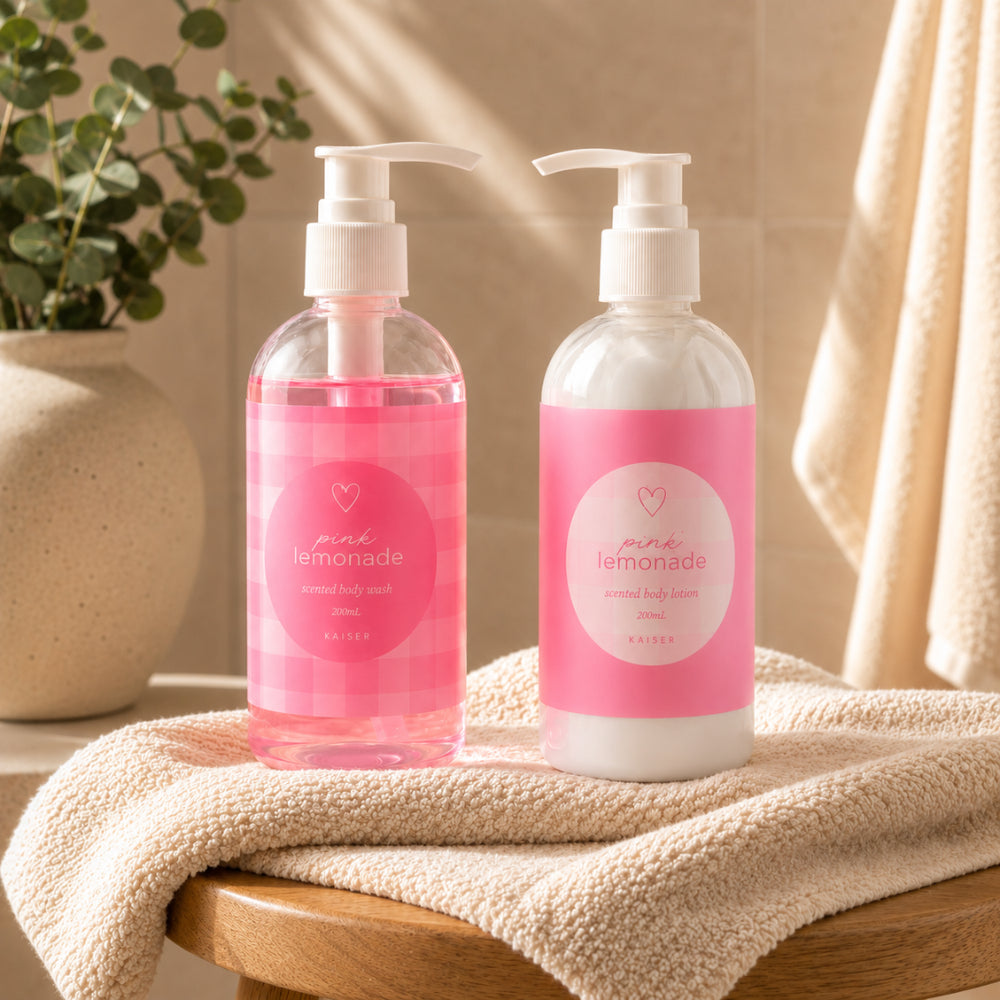 Sweethearts Series Body Wash & Lotion 400ml - PINK LEMONADE