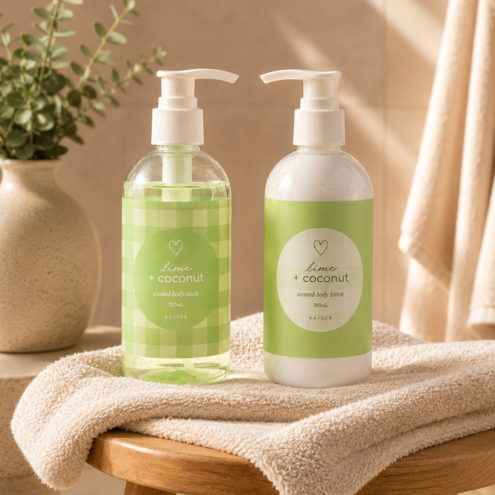 Sweethearts Series Body Wash & Lotion 400ml - COCONUT & LIME