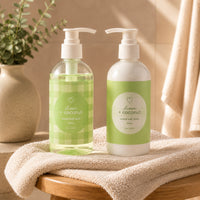 Sweethearts Series Body Wash & Lotion 400ml - COCONUT & LIME