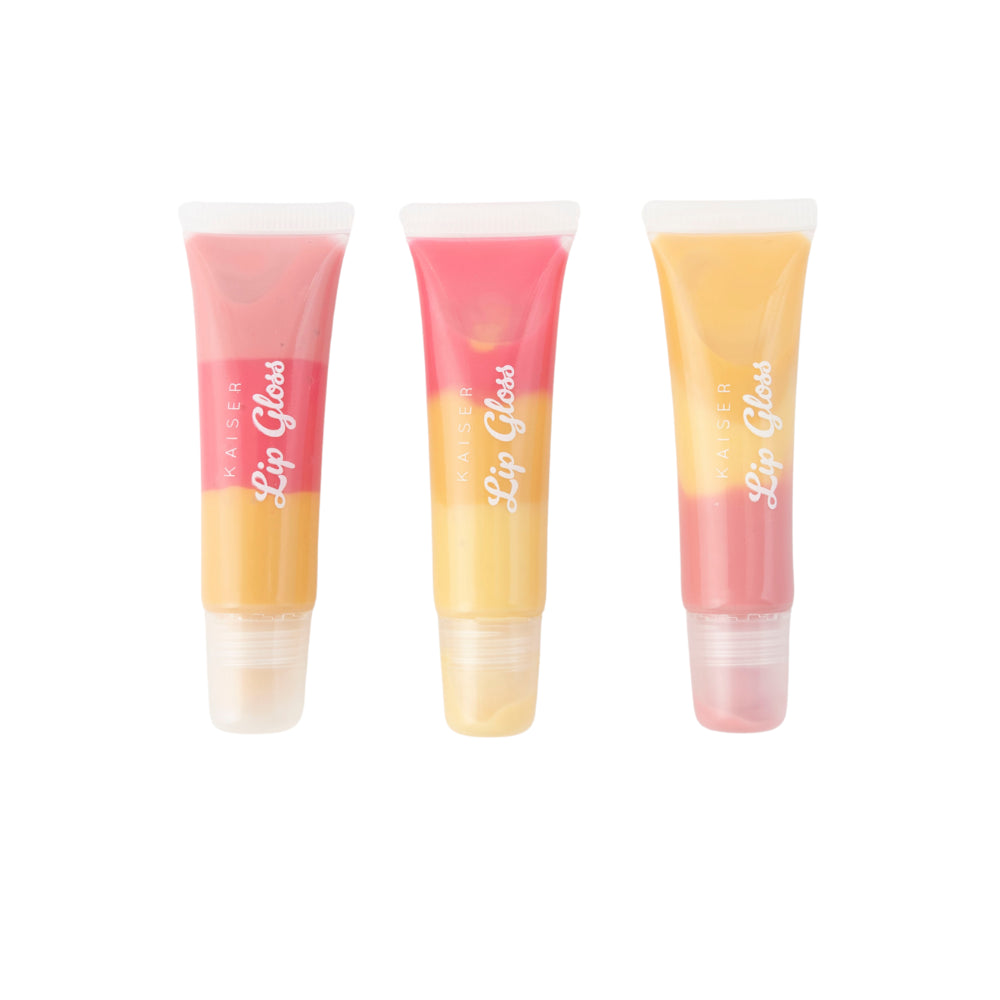 Gelato Series Lip Gloss Tri-Colour 3pk -  TROPICAL