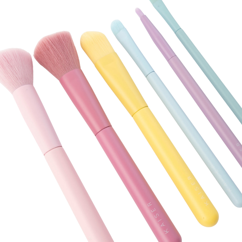 Kids Makeup Brush Set Mix 6 Piece - GELATO