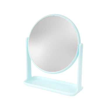 Gelato Series Makeup Mirror with Tray Round -  SKY