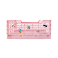 Gelato Series Foldable Crate with Trinklets Large -  PINK