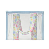 Gelato Series Clear Toiletries Tote Bag Mini - GELATO FLOWER