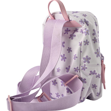 Kids Mini Backpack - PURPLE FLOWER