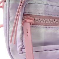 Gelato Series Crossbody Camera Bag -  PASTEL GINGHAM