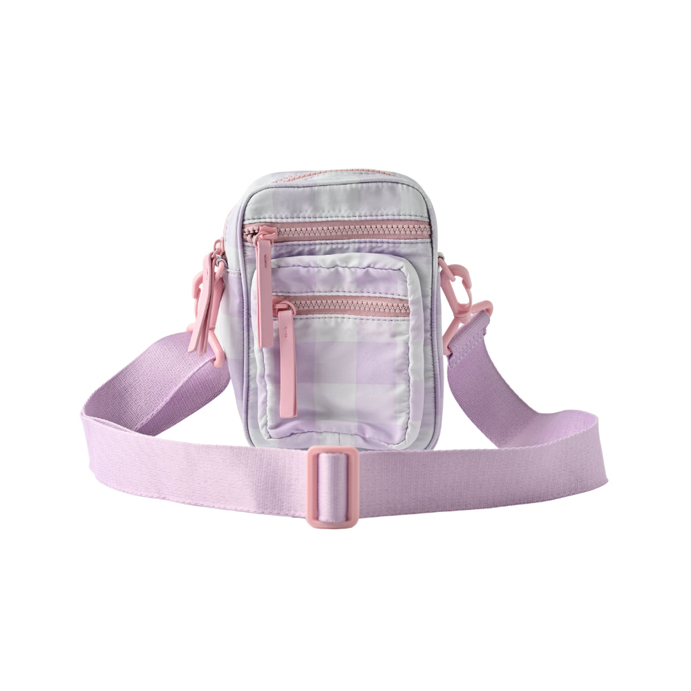 Kids Crossbody Bag - PASTEL GINGHAM