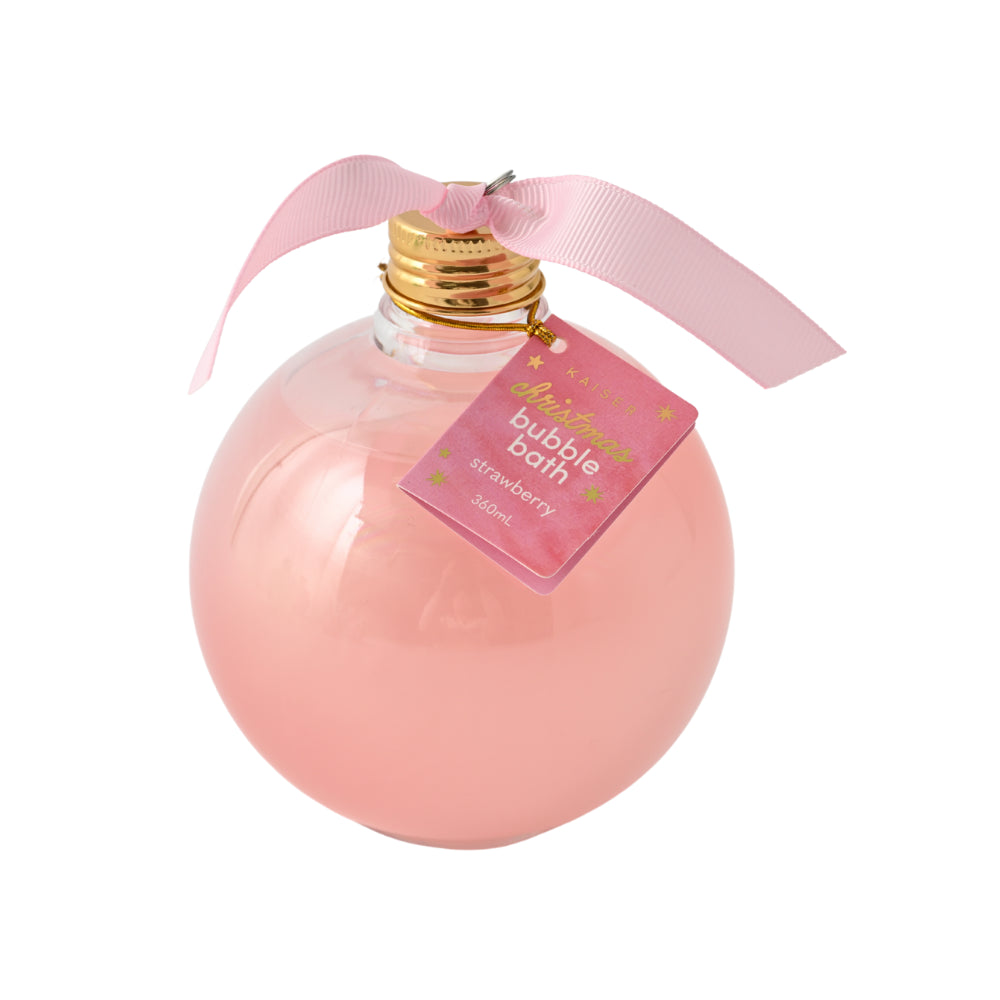 Bubble Bath Bauble - STRAWBERRY
