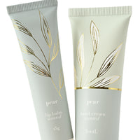 Belle Collection Lip Balm & Hand Cream Set Mini - PEAR