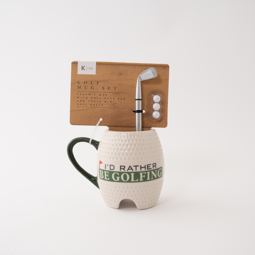 Golf Mug Set