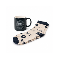 Ceramic Mug & Sock Set - No.1