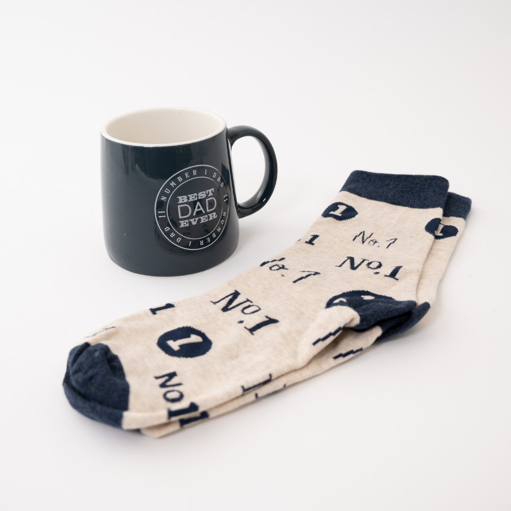 Ceramic Mug & Sock Set - No.1