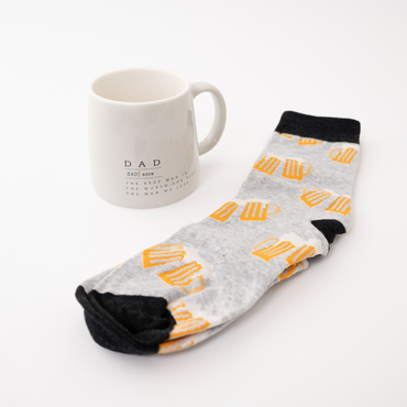 Ceramic Mug & Sock Set - Dad Definition