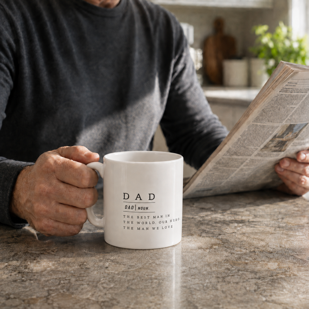 Ceramic Mug & Sock Set - Dad Definition