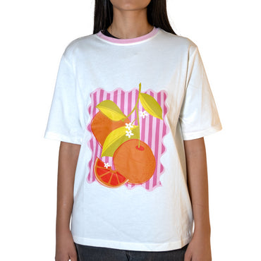 K&Co T-Shirt Size Small - ORANGE