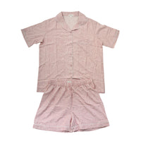 K&Co Short Pyjama Set Size Medium  - PINK POSY