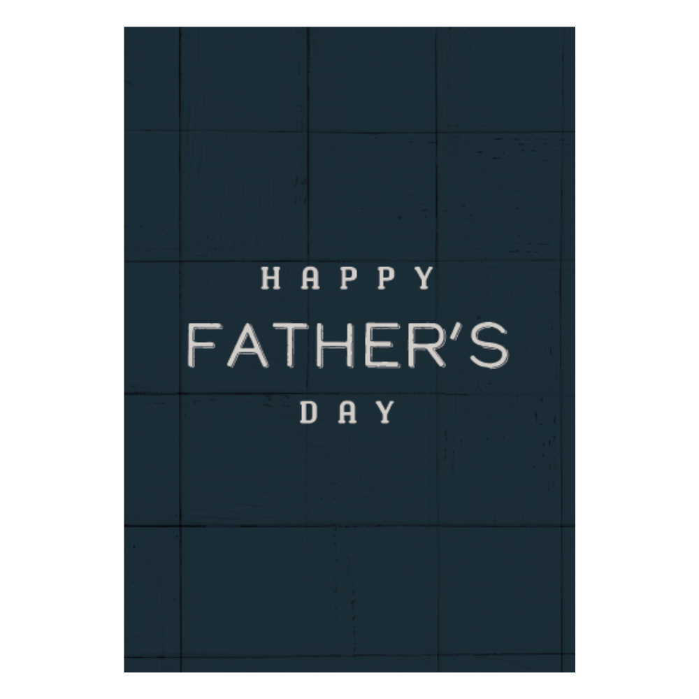Greeting Card - FOR HIM - Navy Fathers Day