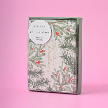 Christmas Notecard Set - Foliage